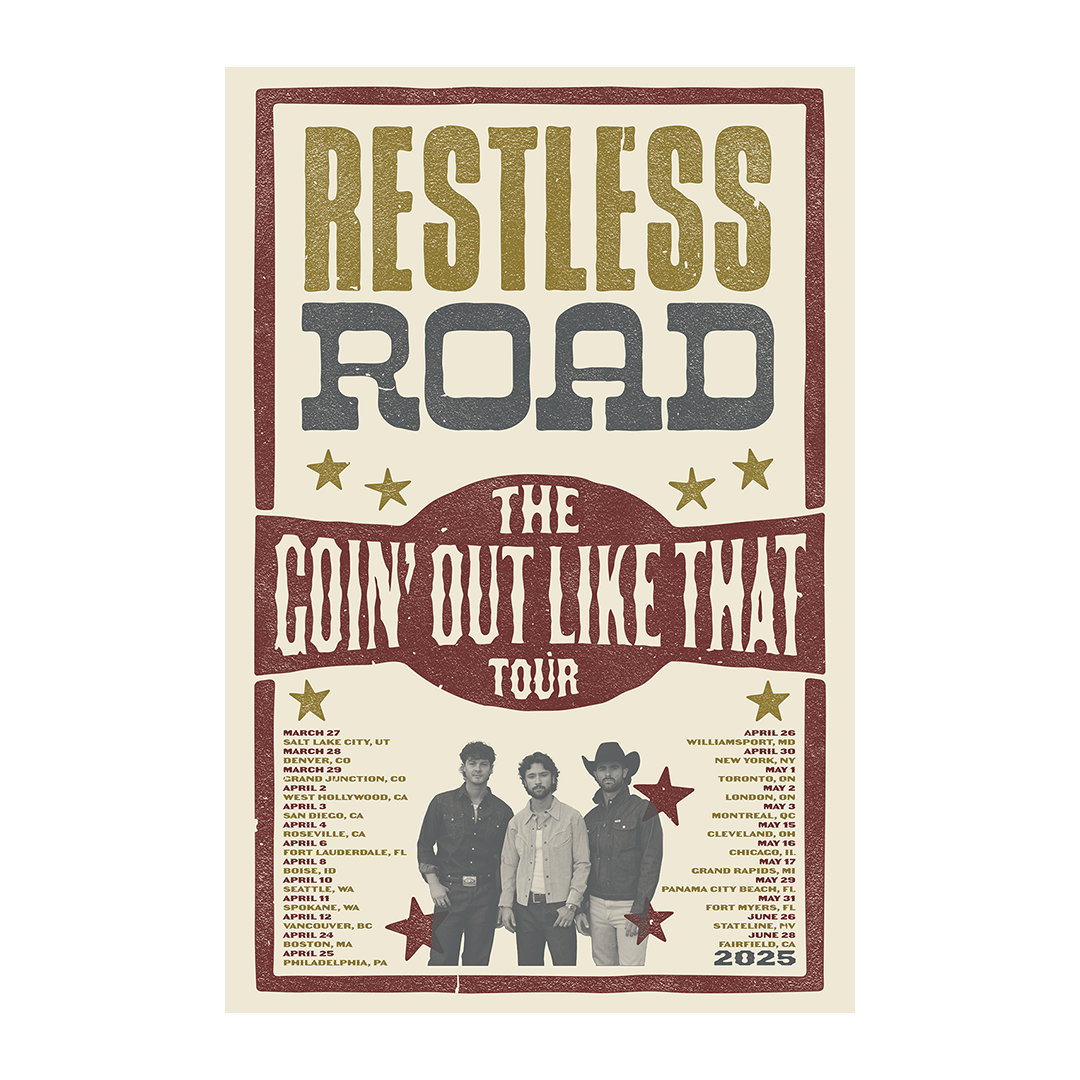 Goin' Out Like That Tour Poster