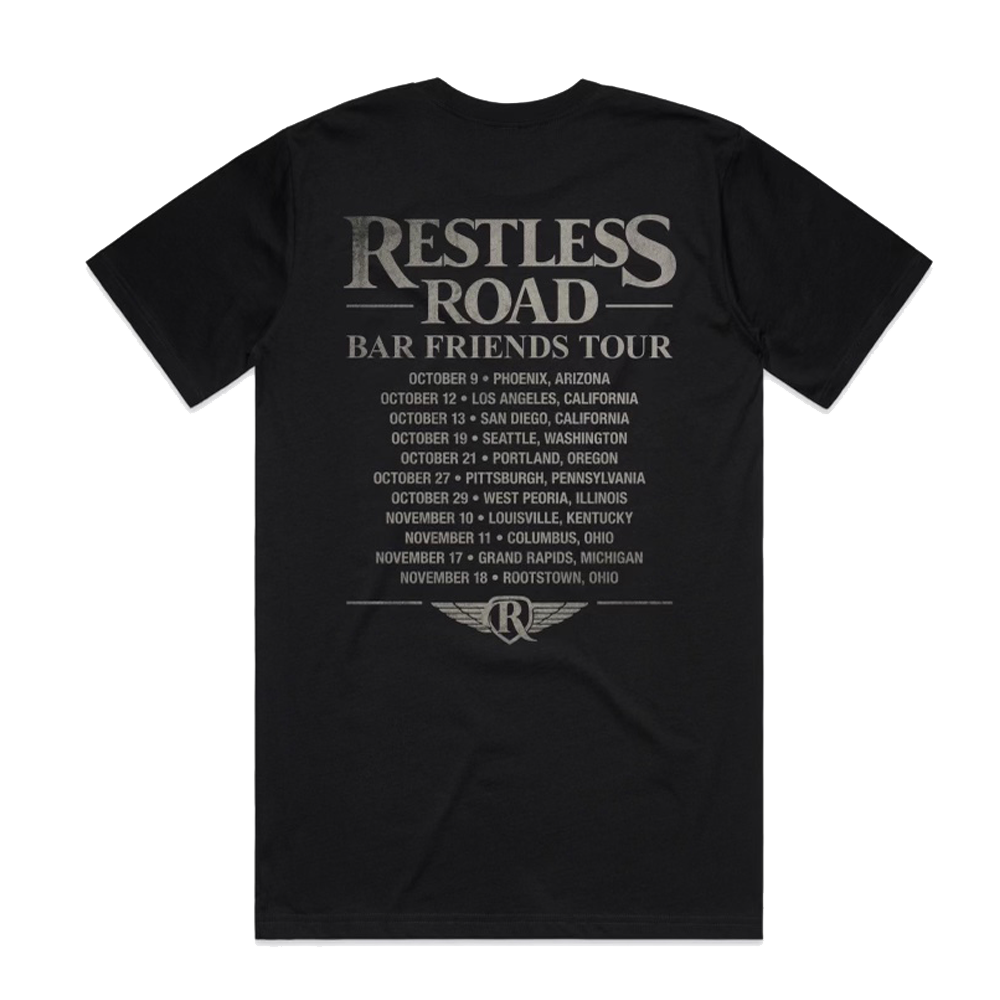 Bar Friends Tour Tee – Restless Road